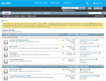 Tablet Screenshot of forum.oeh-wu.at