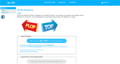Desktop Screenshot of profcheck.oeh-wu.at